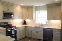 Wide View of Kitchen After