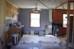 Wall removed During