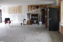 View from Dining Area Before