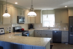 Wide View of Kitchen After