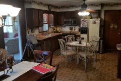 Kitchen View Before