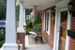 Front of Home - After with Porch