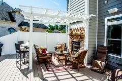 Back of House w/Deck after