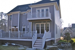 Back of House w/Deck before