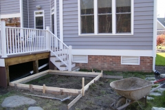 Back of House w/Deck before