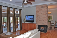 Living Area with Dbl Sided FPLC