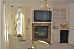 Room with Wet Bar and Fireplace