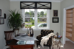 Great Study with Closet Shelving Design