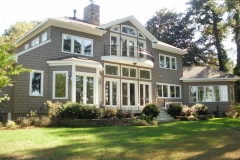 Rear of Waterfront Home