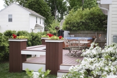 Deck with Built-in Seating