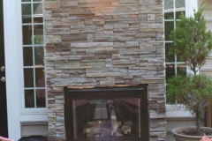 Dbl sided Fireplc/Stonework Exterior