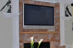 Fireplace/TV Wall/Stonework