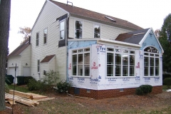 House Exterior - During