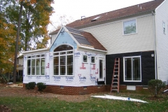 House Exterior - During